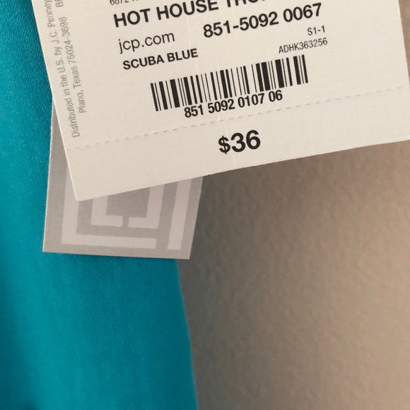 Liz Claiborne Blue Top Size S New - Picture 3 of 3